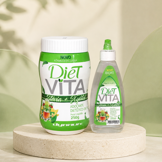 DIET VITA STÉVIA + XYLITOL ADOÇANTE DIETÉTICO