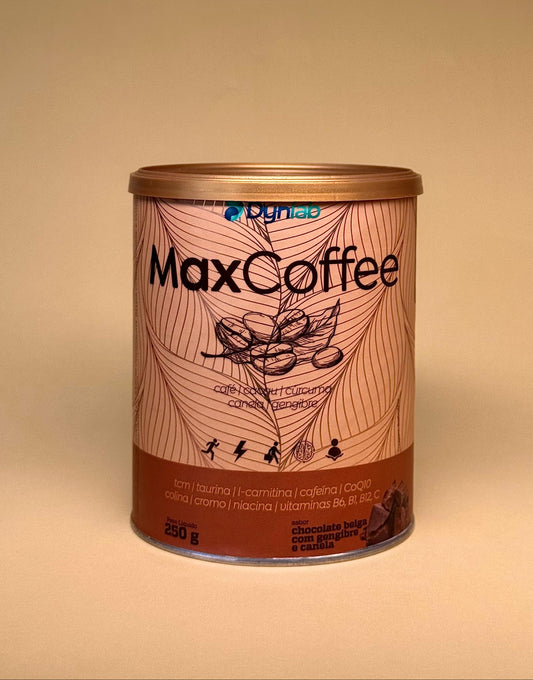 MAX COFFEE 250G SUPLEMENTO ALIMENTAR EM PÓ