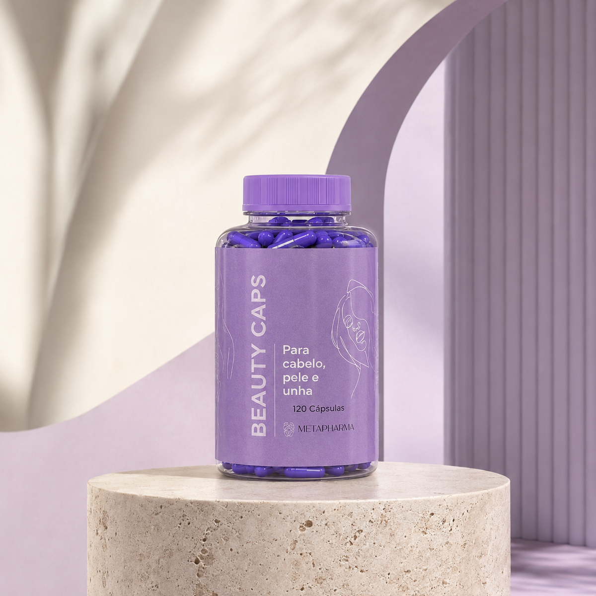 BEAUTY CAPS (cabelo, pele e unha) - 60 DOSES