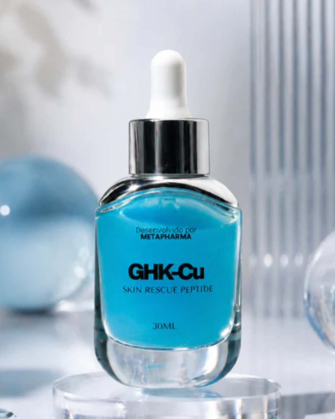 REGENERADOR GHK-Cu COM CENTELLA E EXOSSOMOS - 30ML