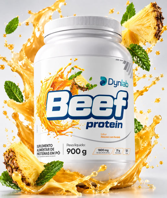 BEEF PROTEIN -  Sabor abacaxi com hortelã | 900g