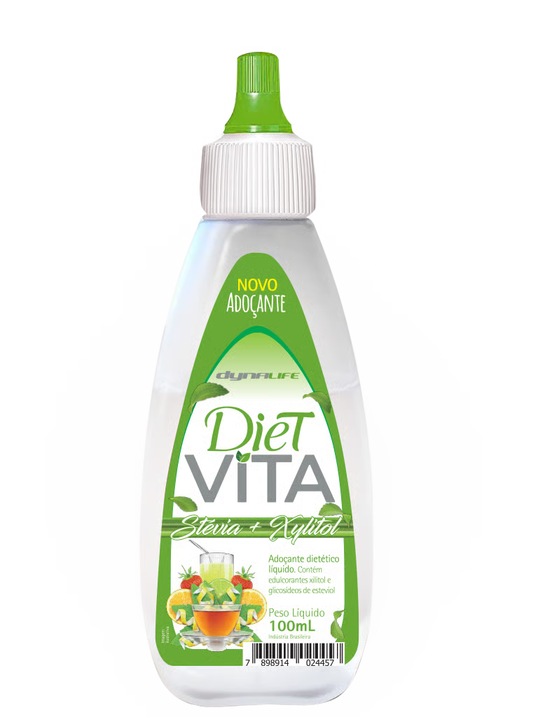 DIET VITA STÉVIA + XYLITOL ADOÇANTE DIETÉTICO