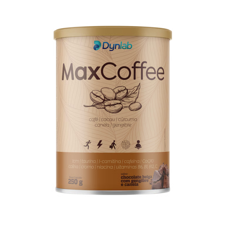 MAX COFFEE 250G SUPLEMENTO ALIMENTAR EM PÓ
